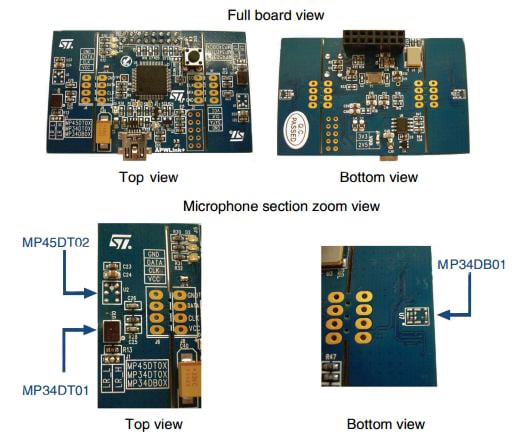 STMicroelectronics MP34DB01 MEMS microphone